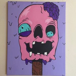 Hand painted canvas